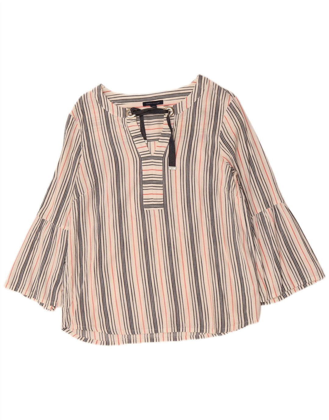Bluză pentru femei TOMMY HILFIGER Top UK 16 mare, multicolore, cu dungi