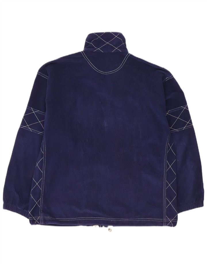 Trening Diadora Graphic Graphic pentru bărbați, jachetă de top, poliester albastru mic