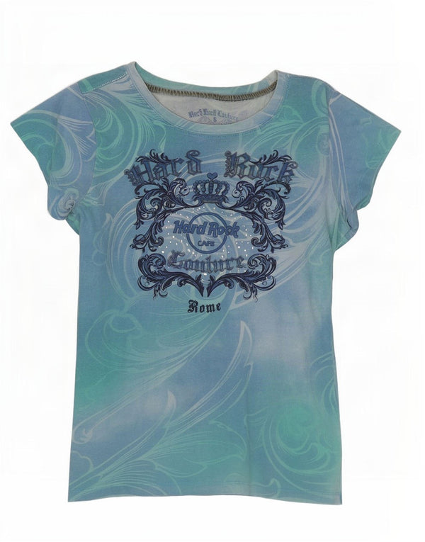Hard Rock Cafe Tricou grafic Roma pentru femei Top UK 8 Small Multicolor