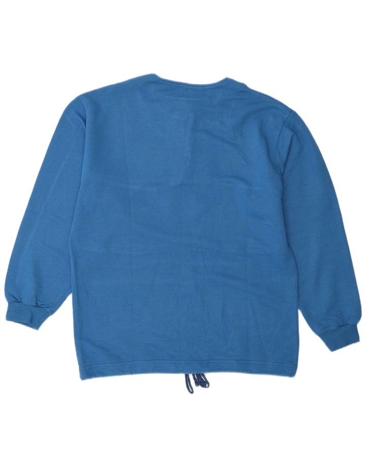 F.LLI Campagnolo Pulover cu grafic pentru femei UK 14 Large Blue