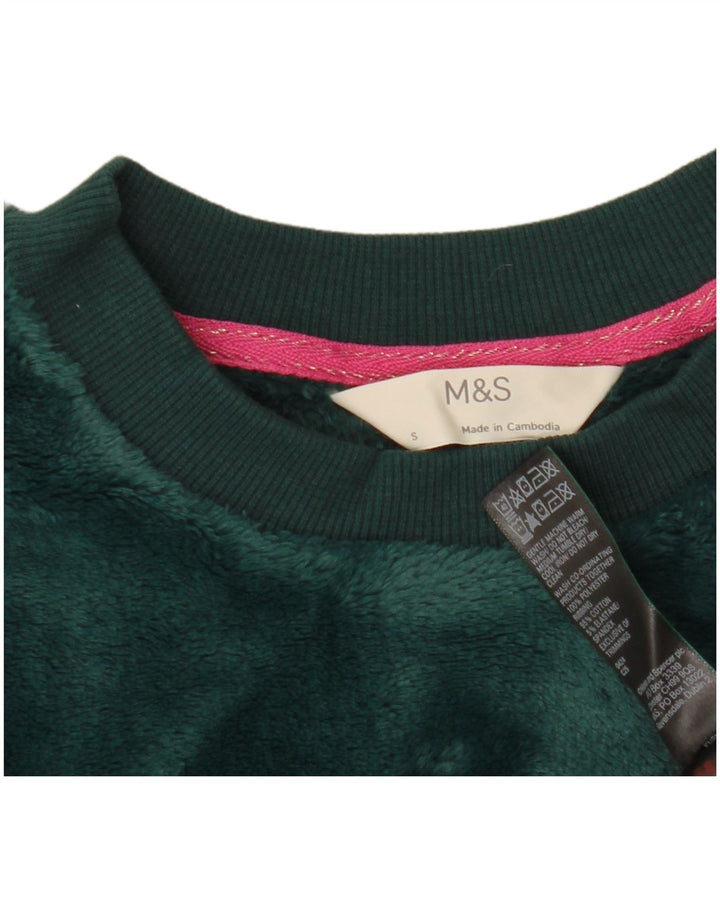Pulover pentru damă Marks & Spencer Oversized Crop Pulover UK 10 Mic Verde
