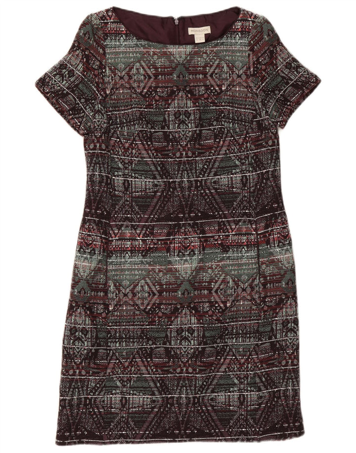 Rochie schimbătoare pentru femei Monsoon UK 10, mică, multicoloră, geometrică