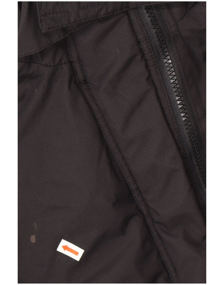 SUPERDRY jachetă de vânt cu glugă, cu glugă, pentru femei, UK 10, neagră