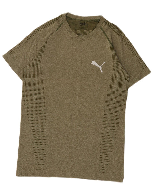 Tricou pentru bărbați Puma Top Small Khaki