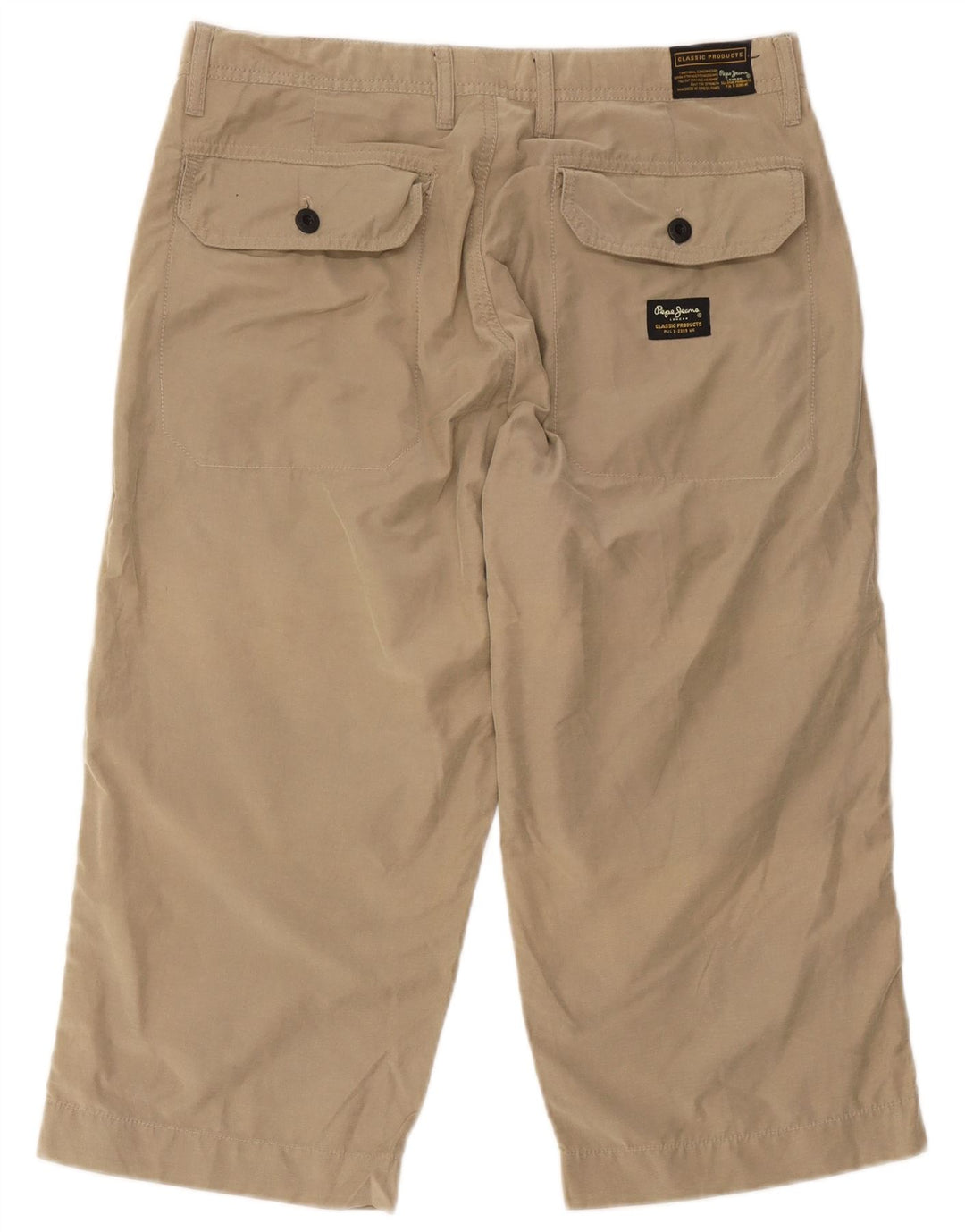 Bermudă pentru bărbați PEPE Jeans Cargo W34, bumbac mare, bej