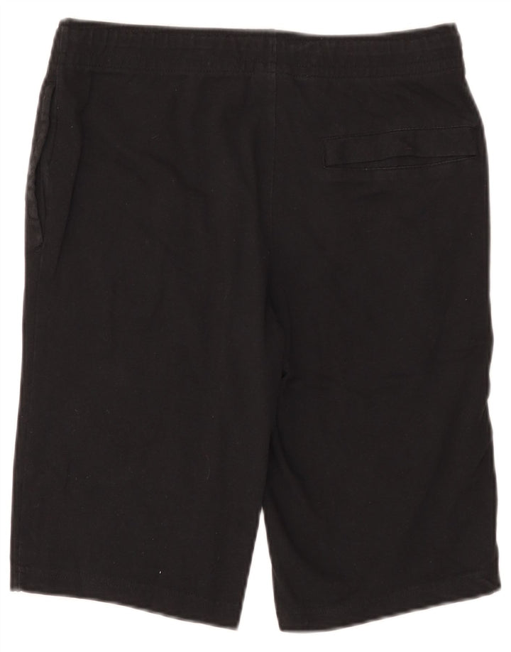 Pantaloni scurti sport Nike pentru bărbați, bumbac negru mic