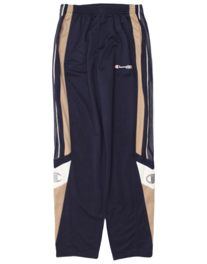 Pantaloni de trening grafic pentru bărbați Champion, medii, albastru bleumarin