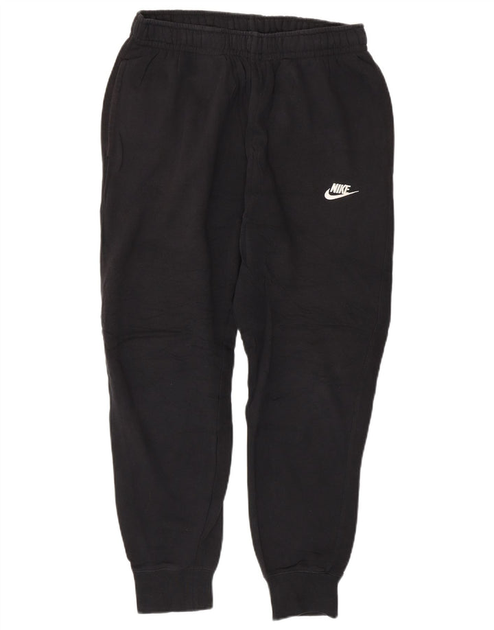 Pantaloni de trening pentru bărbați NIKE Pantaloni de jogging, bumbac mediu negru