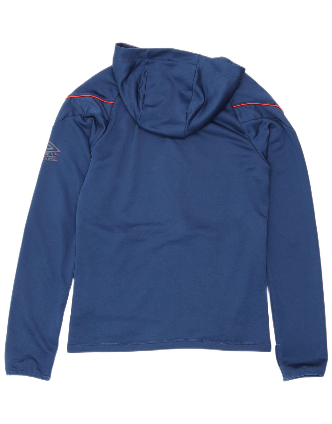 Umbro Jachetă de trening pentru bărbați cu glugă, poliester, albastru mic, bleumarin