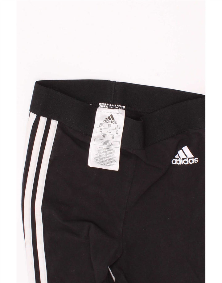 Adidas Fete Leggings 2-3 Ani Negru Bumbac
