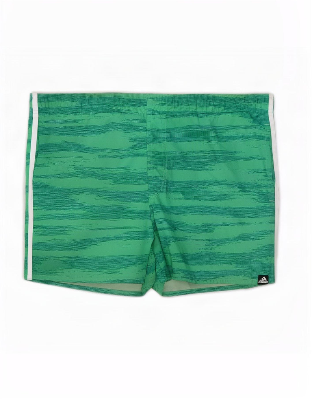 Pantaloni scurți de înot Adidas pentru bărbați, mari, verde, camuflaj, poliester