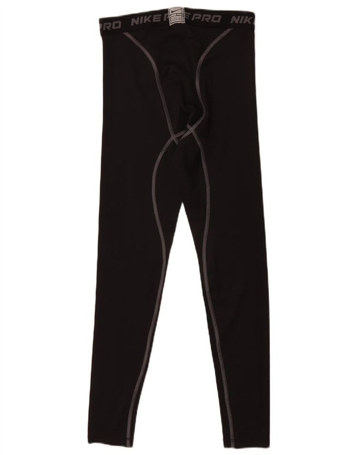 Leggings grafic Nike pentru bărbați Marea Britanie 39/41 Poliester mediu negru