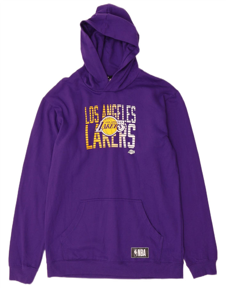 Pulover NBA pentru băieți Los Angeles Lakers Graphic Hoodie 15-16 ani violet