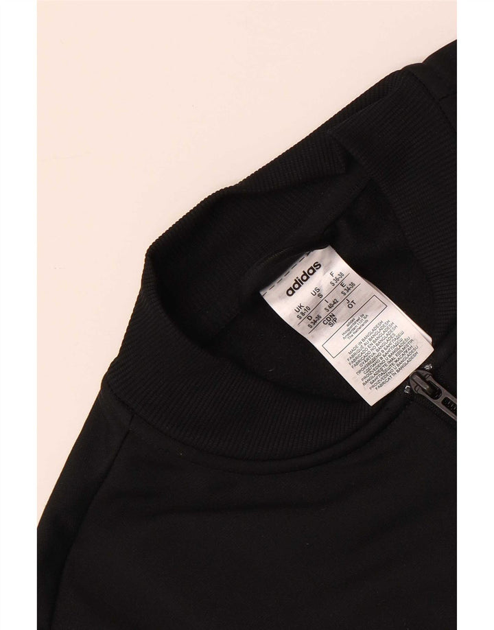 Jachetă de trening pentru femei Adidas UK 8/10 Poliester negru mic
