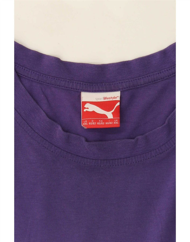 Tricou pentru bărbați Puma Top 2XL Violet