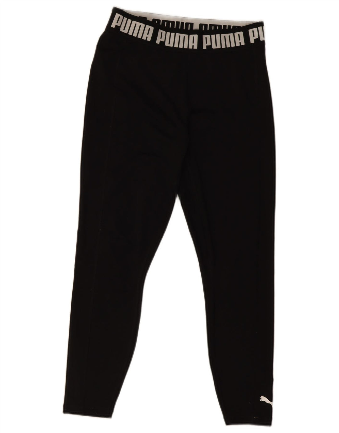 Leggings grafic Puma Fete 11-12 Ani Mediu Negru
