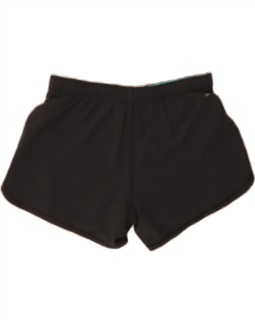 NIKE Womens Dri Fit Sport Shorts UK 14 Medium Black Polyester Vintage Nike and Second-Hand Nike from Messina Hembry 