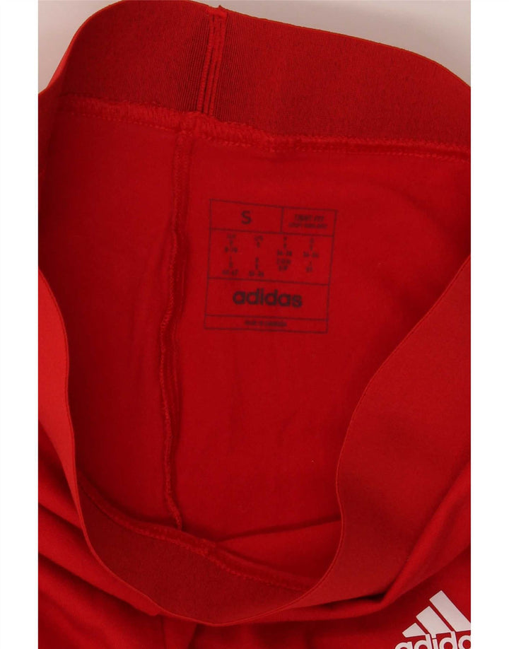 Leggings pentru femei Adidas UK 8/10 Small Red