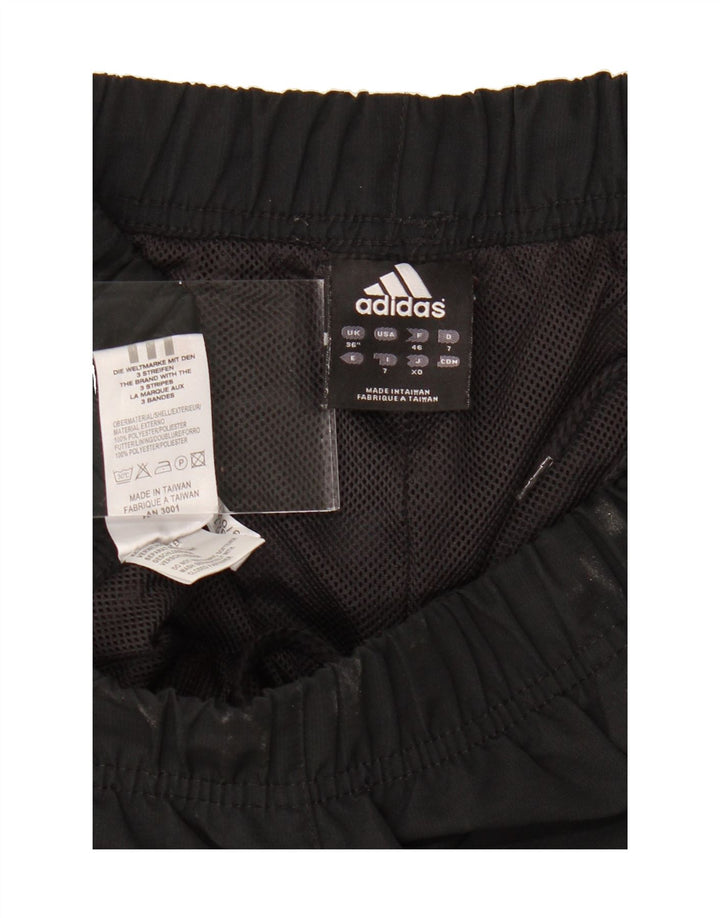 ADIDAS Mens Tracksuit Trousers Joggers Large  Black Polyester Vintage Adidas and Second-Hand Adidas from Messina Hembry 