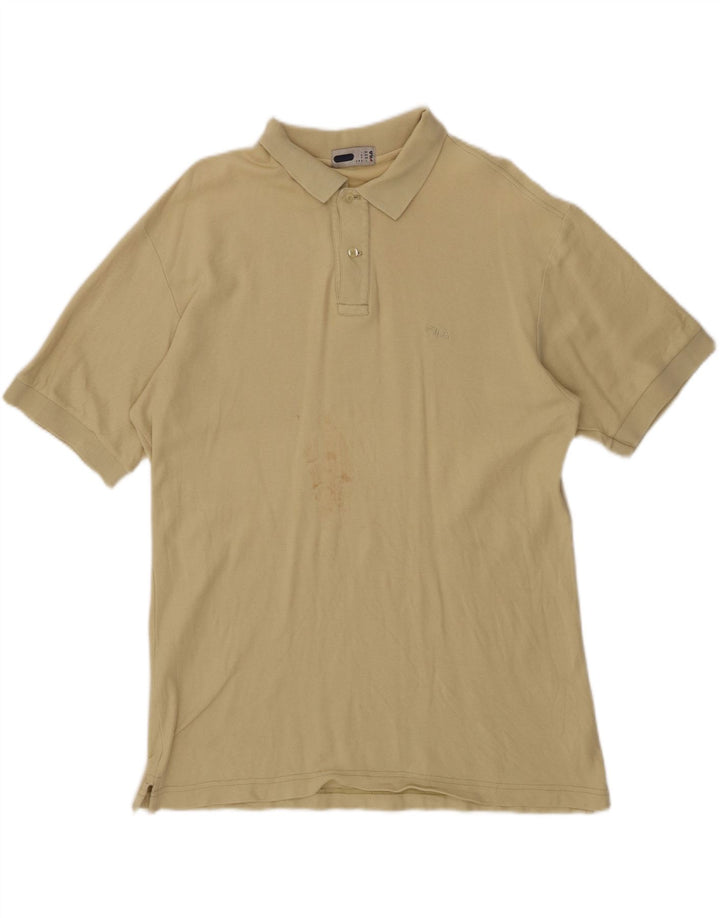 Tricou polo pentru bărbați FILA IT 54 XL Bej