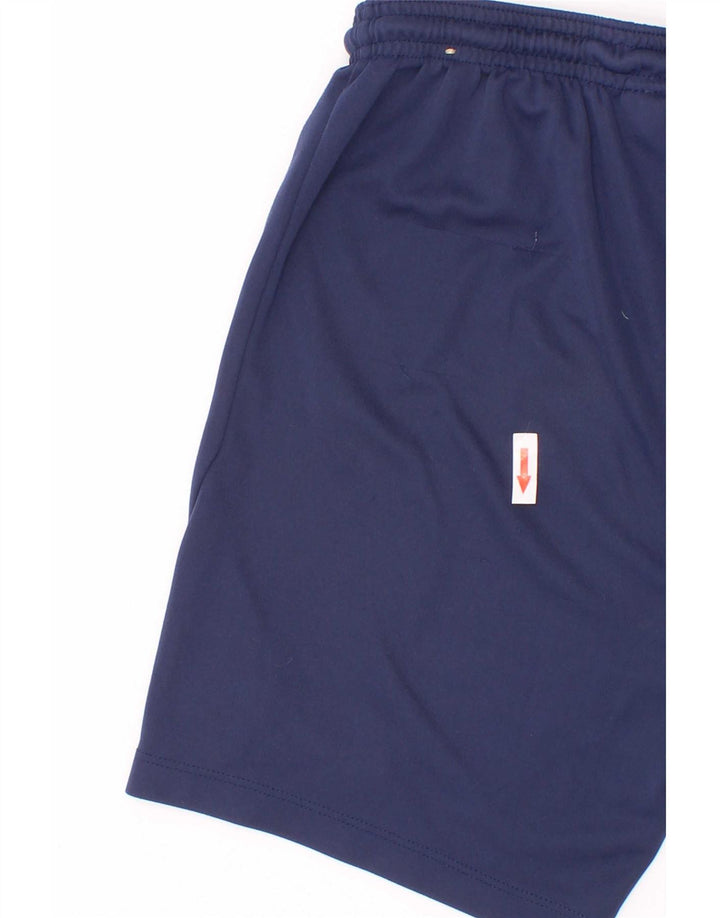 Pantaloni scurți sport Nike Dri Fit pentru băieți 10-11 ani, medii, poliester bleumarin
