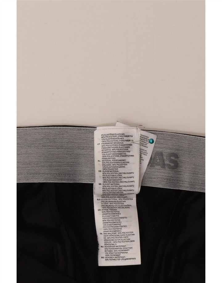 Pantaloni chino subțiri pentru bărbați Adidas W34 L32 poliester negru