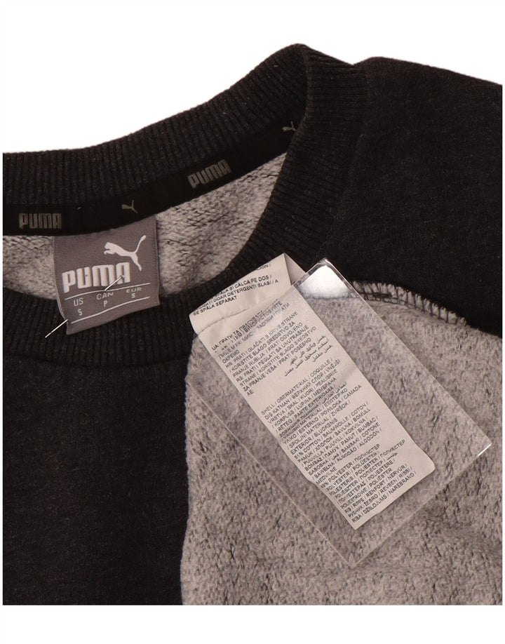 Hanorac pentru bărbați Puma Jumper mic, gri, bumbac