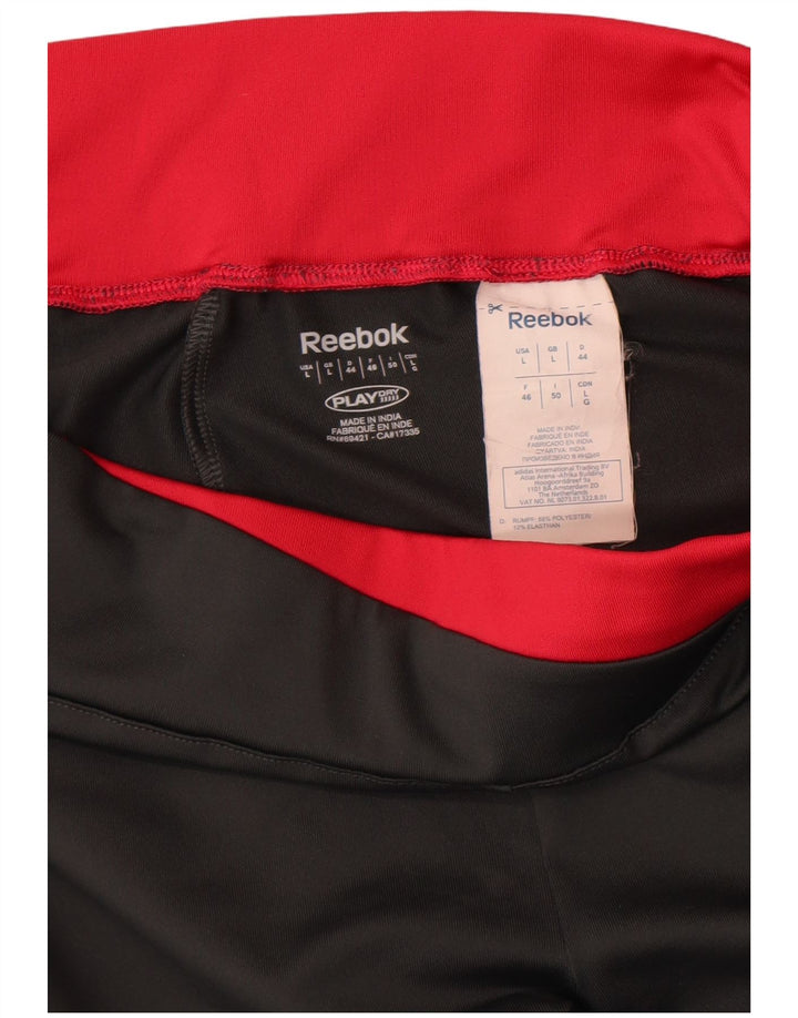 Pantaloni de trening Reebok pentru femei UK 14, mare, gri, poliester