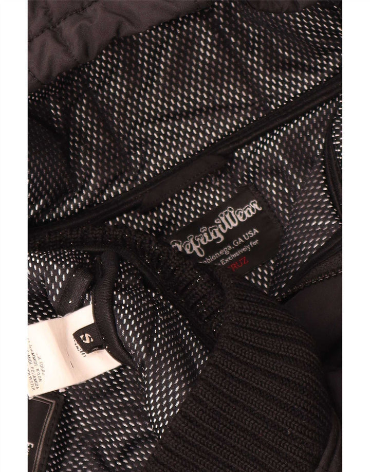 Refrigiwear Jachetă căptușită cu glugă pentru femei UK 10 Small Black Polyamide