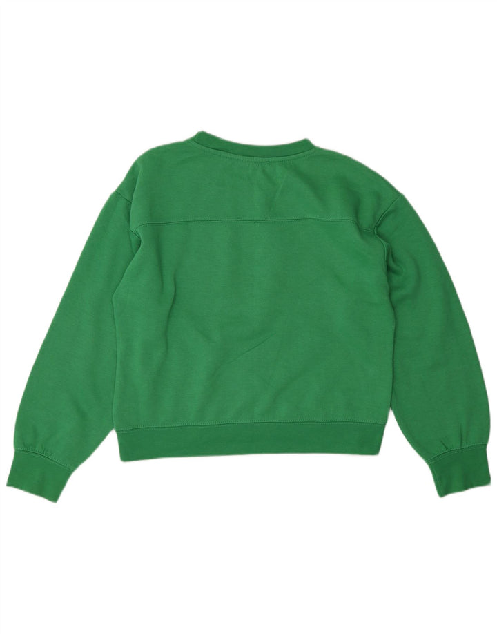 Pulover pentru damă ZARA Crop Pulover UK 10 Poliester verde mic
