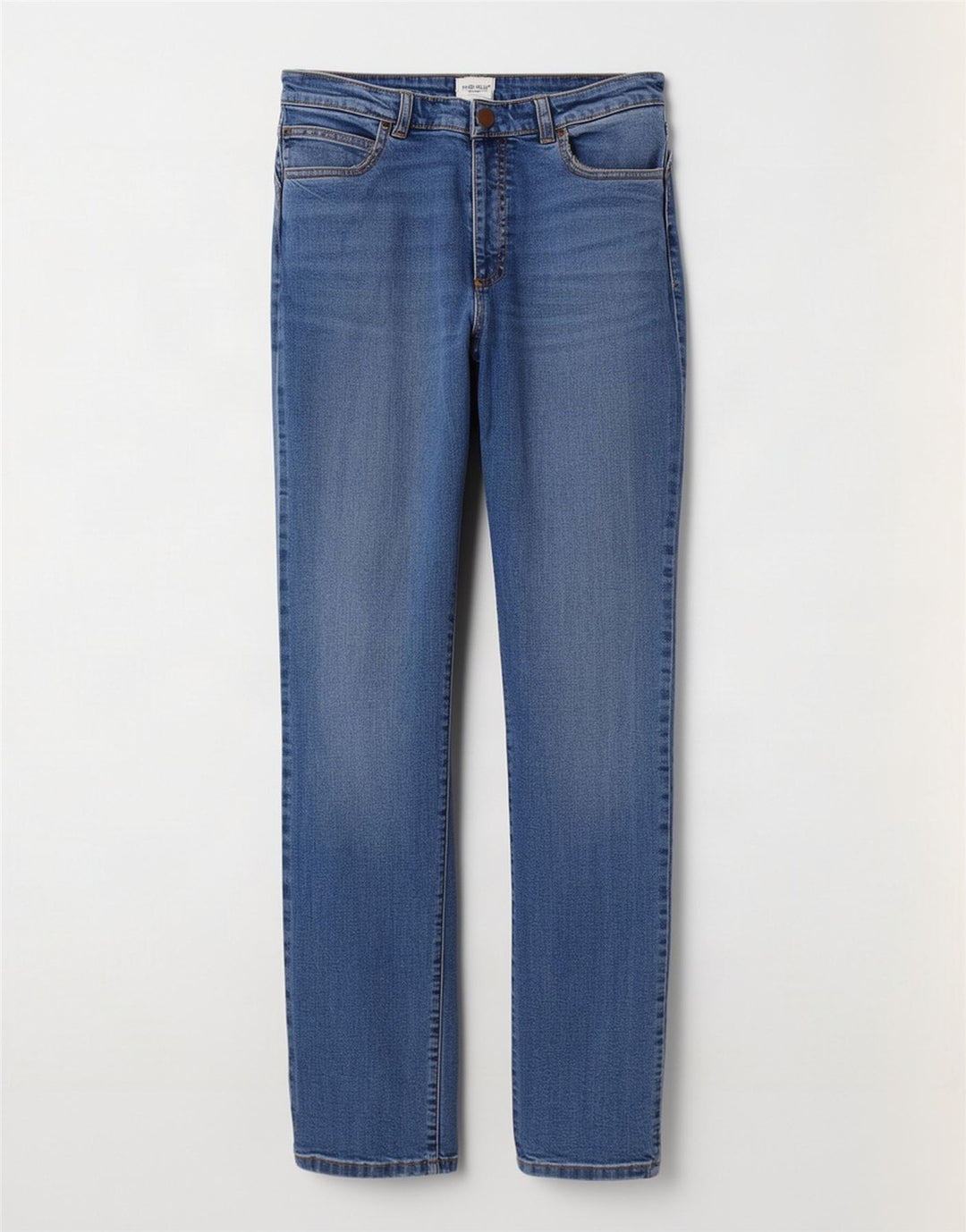 White Stuff Blugi drepti pentru femei UK 12 Medium L30 L30 Bumbac albastru