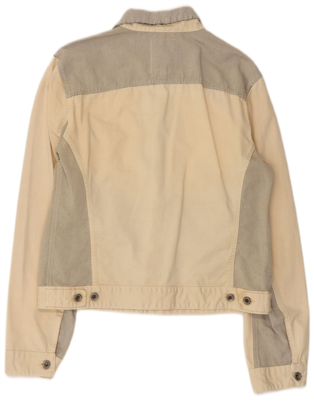 Jachetă de blugi pentru femei GAS UK 18 XL alb negru