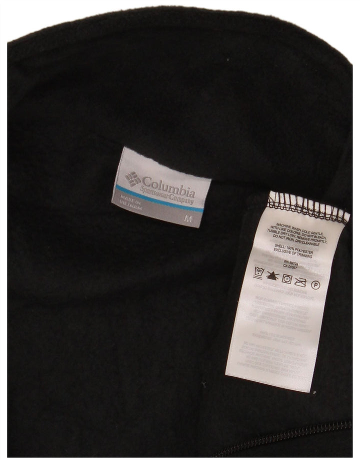 COLUMBIA Gilet cu lână pentru femei UK 14 Poliester mediu negru