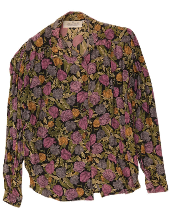 Colecție Bluză Cămașă Femei UK 18 XL Multicolor Floral