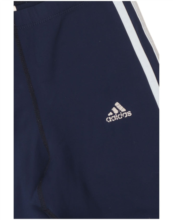 Pantaloni de trening Climalite ADIDAS pentru femei UK 10 Mic bleumarin