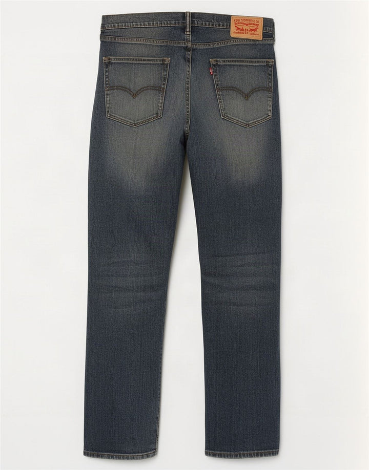 Blugi drepti pentru bărbați Levi's 514 W36 L32 Bumbac albastru