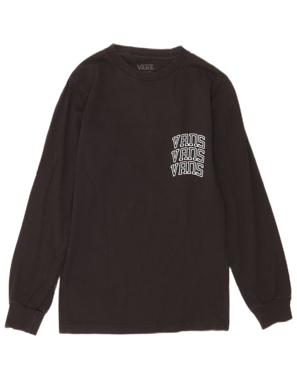 Vans Mens Classic Fit Graphic Top mânecă lungă XS Bumbac negru