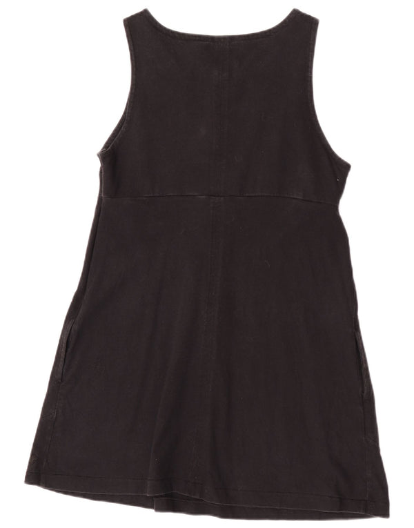 Rochie A-Line fără mâneci pentru femei American Eagle UK 14 Bumbac negru mare