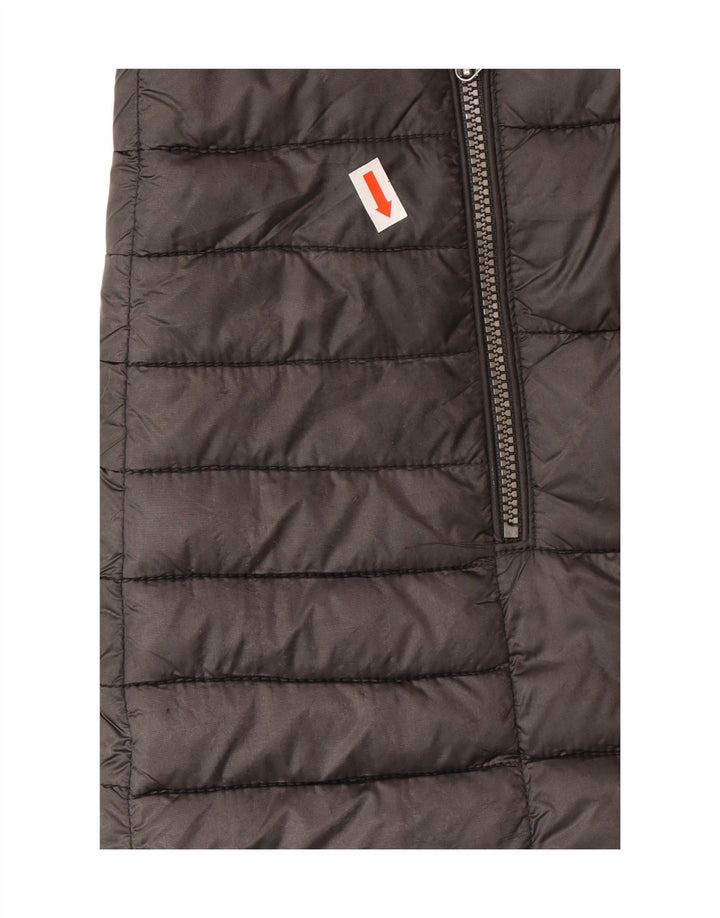 Jachetă căptușită cu tartan pentru femei Barbour UK 8 Small Black Sintetic Winter