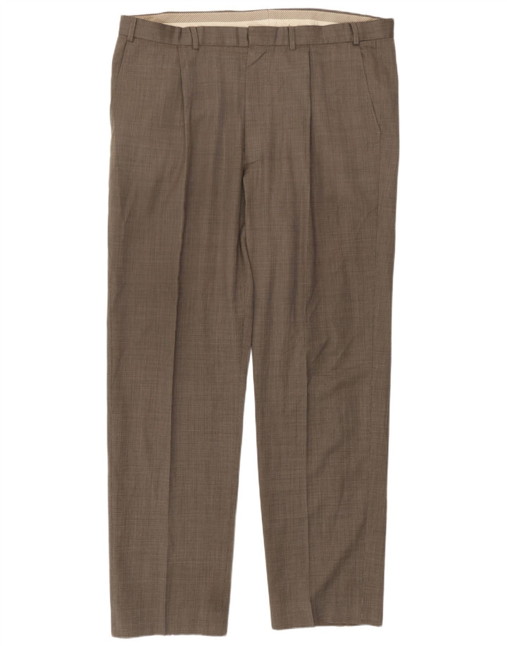Marks & Spencer Pantaloni drepți pentru bărbați L40 L32 gri
