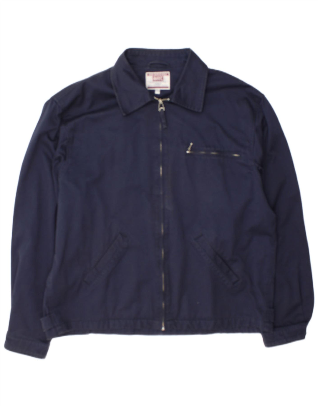 Rifle Bomber Jacket pentru bărbați UK 42 2XL Bumbac bleumarin