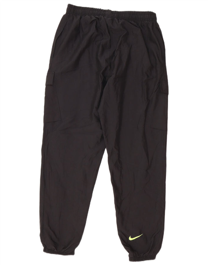 Pantaloni de trening grafic Nike pentru bărbați Pantaloni de jogging mari, negru, poliester