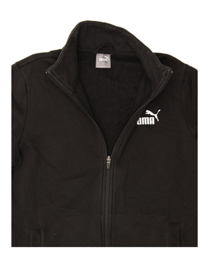 PUMA Mens Tracksuit Top Jacket Small Black Cotton Vintage Puma and Second-Hand Puma from Messina Hembry 