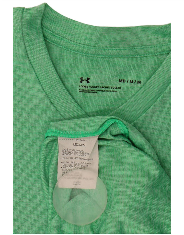 Tricou Under Armour pentru bărbați Top Medium Green Poliester