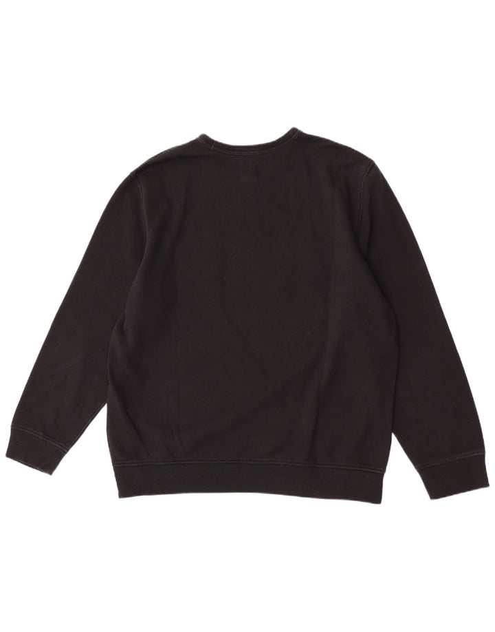 Hanorac grafic Gap pentru bărbați Jumper XL bumbac negru