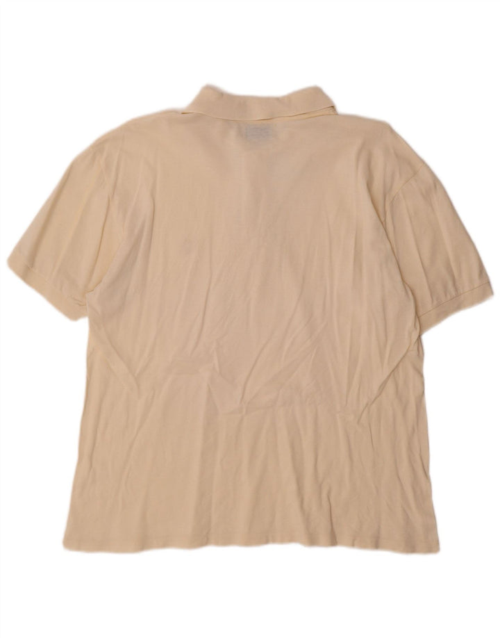 Tricou polo pentru bărbați Gymnasium Bej mediu