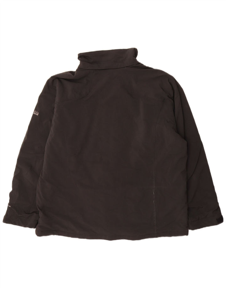 Jachetă Columbia pentru bărbați, UK 42 XL, poliester negru