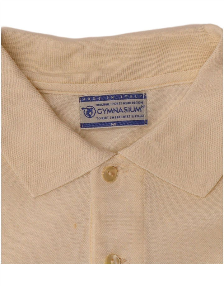 Tricou polo pentru bărbați Gymnasium Bej mediu