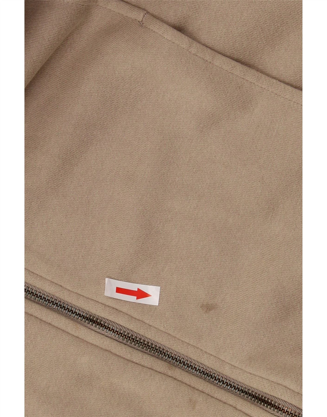 Jachetă de trening PUMA pentru femei UK 14, bumbac mediu bej