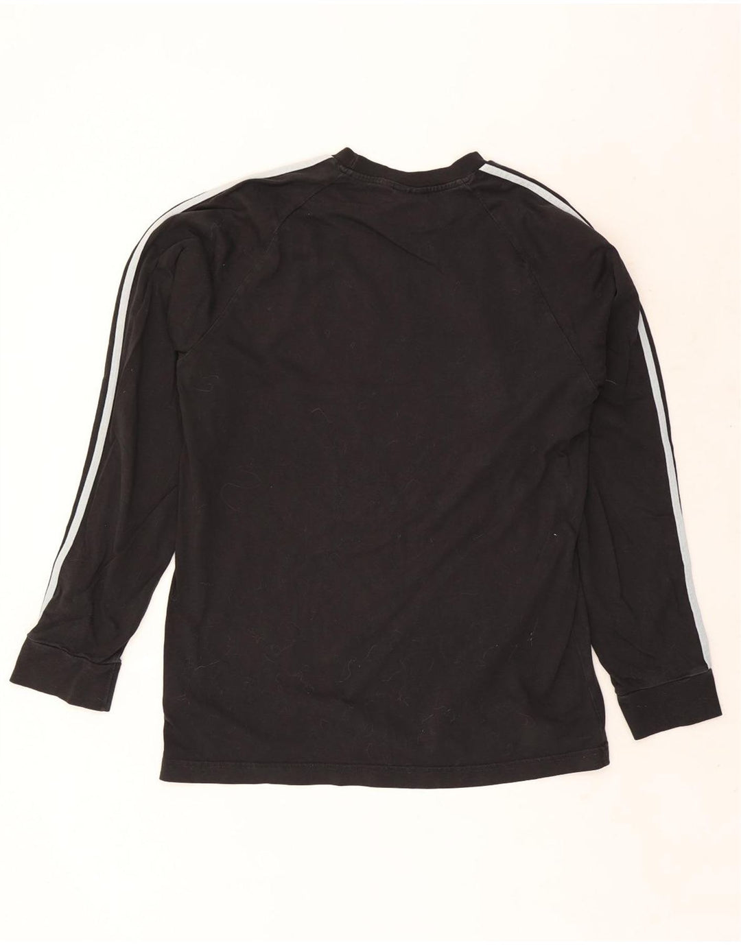 Top pentru bărbați Adidas cu mânecă lungă XL, bumbac negru